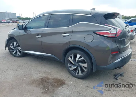 2017 Nissan Murano Platinum z USA, uszkodzony, nr VIN 5N1AZ2MH1HN193288
